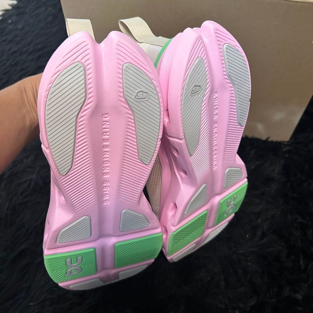 ON CLOUDPULSE next multicolored athletic training running lace up shoes sz 8 new - Picture 4 of 7